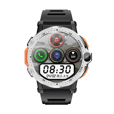 4G 2+16GB 1.54 Inch Smart Watch HD Round Screen แอนดรอยด์ 8.1 OS กล้องคู่ 800mAh