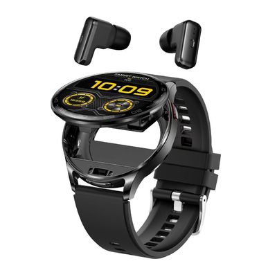 TWS Bluetooth Earbuds ชมาร์ทวอช ดีไซน์สไตล์ ชาร์จแม่เหล็ก TWS Earbuds ชมาร์ทวอช
