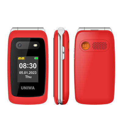 ราคาดี 4G Flip ผู้สูงอายุสมาร์ทโฟนจอสองหน้า โทรศัพท์ขนาดใหญ่ โทรศัพท์มือถือสําหรับผู้สูงอายุ ออนไลน์