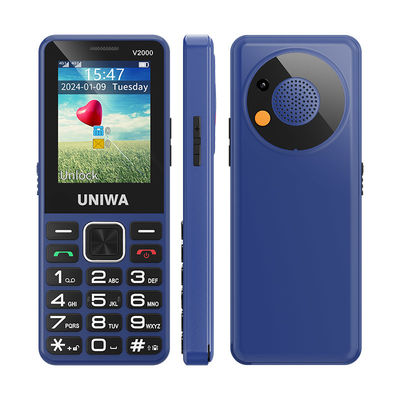 2.4 นิ้ว IPS Display โทรศัพท์มือถือสําหรับผู้สูงอายุ 1700mAh แบตเตอรี่ ผู้สูงอายุ โทรศัพท์มือถือ