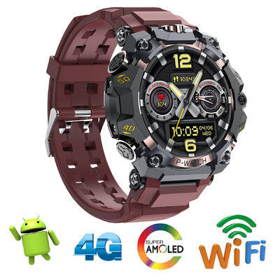 4G แอนดรอยด์ 8.1 HD กล้องคู่ Quad Core Smart Watch โกลบอล WIFI IP68 สําหรับวัยรุ่น