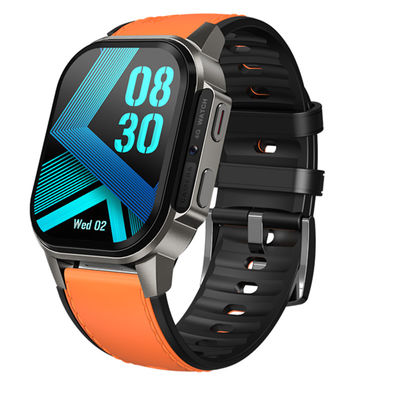 สล็อตการ์ด SIM 4G Smart Watch V4.2 BLE โบลูธูท แอนดรอยด์ สปอร์ตวอช สีลิคอน สเต็ป