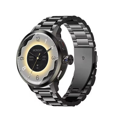 DM82 4G Smart Watch หน้าจอสัมผัส แอนดรอยด์ Smart Watch Quad Cord CPU เครื่องตรวจจับการเต้นของหัวใจ
