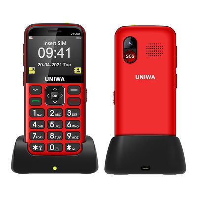 UNIWA V1000 โทรศัพท์มือถือผู้สูงอายุ 4G โทรศัพท์มือถือผู้สูงอายุที่สะดวก