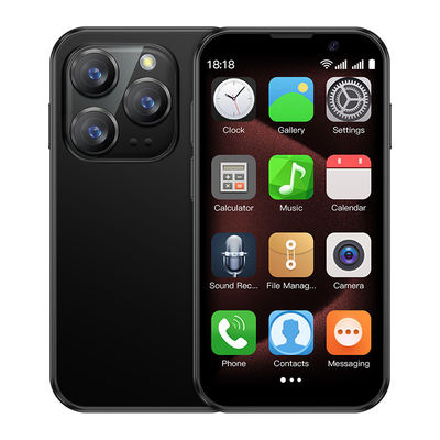 บลูทูธ 4.0 3.0' มินิ โทรศัพท์ 2+16GB ใหม่ XS18 โปร 3G การจดจําใบหน้า 900mAh Dual SIM