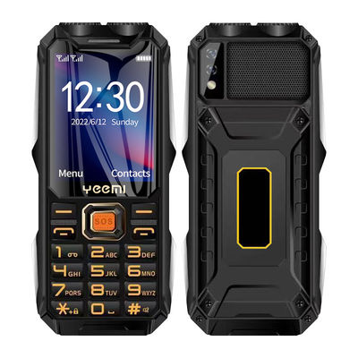 YEEMI Q8 2G โทรศัพท์มือถือ 2.4 นิ้ว ซิมการ์ดคู่ 3000mAh MP3 FM ไฟฉายเสียงดัง
