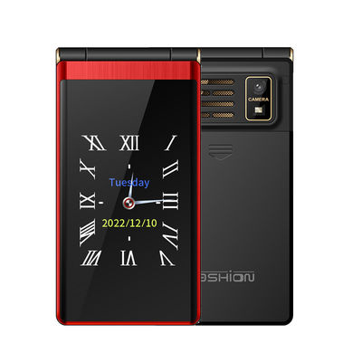 Yeemi M1 GSM 2G 2.8 Inch Dual Screen โทรศัพท์พับได้ FM Mp3 Mp4 Micro USB