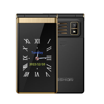 ซิมคู่ MTK โทรศัพท์ Flip โทรศัพท์ Mp4 ความเร็วสูง Yeemi M1 2G โทรศัพท์สมาร์ท