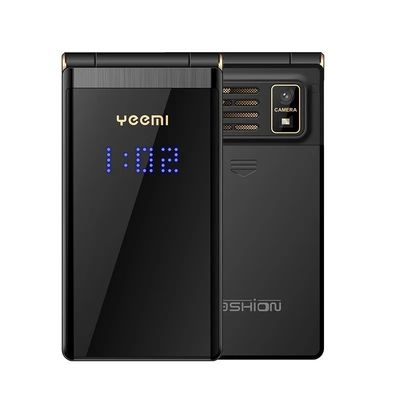 GSM MTK 2.8 Inch Dual Screen 2G โทรศัพท์มือถือ ตัวอักษรใหญ่ MP3 Player YEEMI M2-C