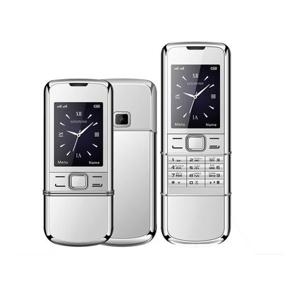 คลาสสิคใหม่ 8800 2G GSM Dual SIM Bluetooth Slider มือถือจอ 2.4inch