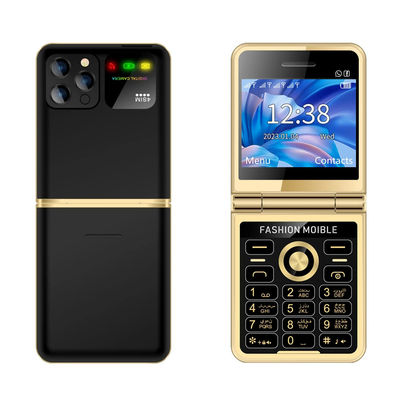 ราคาดี P20 พับได้ 2.4''HD Screen สี่ SIM Dial Bluetooth ไฟฉาย LED Super Thin Feature Phone ออนไลน์