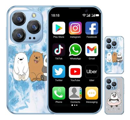 ราคาดี A8 โปร-a มินิ 3.0 นิ้ว 3g สีแดง โทรศัพท์ 2+16g แอนดรอยด์ 9.0 เด็ก โทรศัพท์มือถือ วันเกิดของขวัญ ให้สติ๊กเกอร์ ออนไลน์