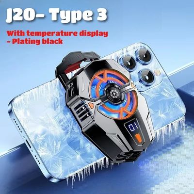 J20 โทรศัพท์มือถือ Cooler สําหรับ PUBG เกม Semiconductor Cool Heat Sink สําหรับ IOS Android