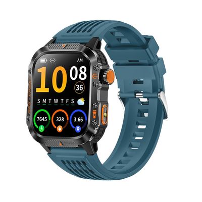 ราคาดี สมาร์ทวอทช์กีฬา Bluetooth Talk Altitude Barometer Compass LED Flashlight GPS ออนไลน์