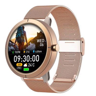ราคาดี GPS Sport Smart Watch 1.32 นิ้ว AMOLED HD Display 5ATM กันน้ํา เครื่องตรวจจับการเต้นของหัวใจ GPS ออนไลน์