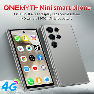 ราคาดี 4G มินิ สมาร์ทโฟน 4.0 นิ้ว จอ Android 12 Dual SIM 2+16GB ROM กล้องหน้าและหลัง 5MP ออนไลน์