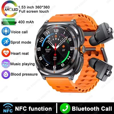 ราคาดี หูฟัง GT98 Smart Watch, ขนาด 1.53 นิ้ว, รองรับการโทรผ่านบลูทูธ / NFC / อัตราการเต้นของหัวใจ ออนไลน์