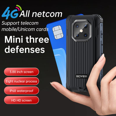 ราคาดี IP68 มินิ กันน้ำ 3.88 นิ้ว IPS Android12 6+128GB 3000mAh MAXO สมาร์ทโฟนทนทาน ออนไลน์