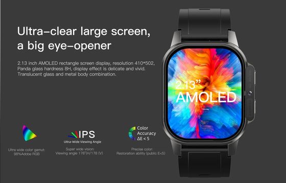 ราคาดี Rainbuvvy สไตล์ 4G LTE Smart Watch 2.13