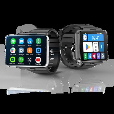 ราคาดี นาฬิกาสมาร์ท 4G พร้อม Bluetooth 50 GPS Plus Go แซนเซอร์อัตราการเต้นของหัวใจและสายไหมซิลิโคน ออนไลน์