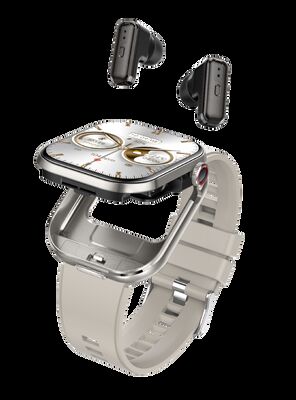 T99 TWS ชมาร์ทวอทช์ หูฟังไร้สาย BT5.0 โทรศัพท์ Bluetooth IP67 กันน้ํา 300mAh