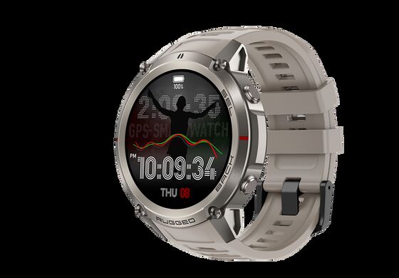 ราคาดี สมาร์ทวอทช์ GPS Sport หน้าจอ AMOLED HD ขนาด 1.43 นิ้ว เซ็นเซอร์วัดอัตราการเต้นของหัวใจ และกันน้ำระดับ 5ATM ออนไลน์