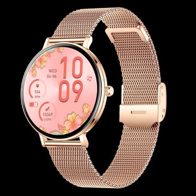 ราคาดี I232 AMOLED SmartWatch บางเฉียบ IP68 กันน้ำความดันโลหิตเครื่องวัดการนอนหลับหัวใจ ออนไลน์