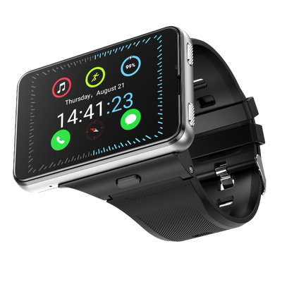ราคาดี ซิมการ์ด 4G สมาร์ทวอทช์ 6GB + 128GB Android Smartwatch โทรศัพท์โทร Bluetooth GPS ออนไลน์