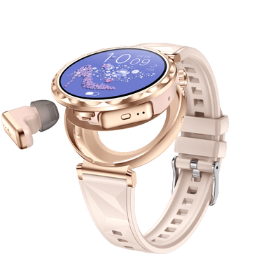 ราคาดี 2 ใน 1 TWS Headset Smart Watch 1.43 นิ้ว หูฟังเพลง กีฬา ฟิตเนส ออนไลน์