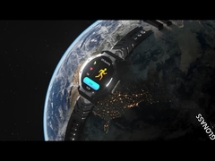 นาฬิกาสมาร์ท GPS สําหรับผู้มีสติสุขภาพ เลือด ไอน้ําออกซิเจน ติดตามการนอน KC91