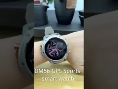 DM56-GPS แอนดรอยด์ ชมาร์ทวอช สแตนด์บายยาว GPS พร้อมคอมพัสสําหรับฟิตเนส