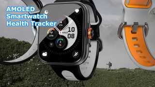S216 การตรวจสอบสุขภาพนาฬิกาอัจฉริยะนาฬิกา GPS Bluetooth โทรในตัว 1.78 '' หน้าจอ AMOLED Waterpr