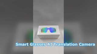 Q01 AI Translation โทรผ่านบลูทูธ แว่นตาอัจฉริยะ