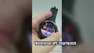 Rainbuvvy DM76 GPS Sports Smart Watch 1.32 ''หน้าจอ AMOLED 5ATM นาฬิกาข้อมือกันน้ำ 360mAh Batter